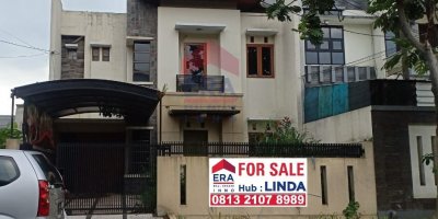 Rumah Mekarwangi jalan utama hadap Timur Bandung Tengah