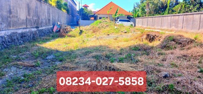 Disewakan Tanah 4,5 Are Jalan Bypass Ngurah Rai Sanur Dkt Renon Denpasar Bali 
